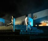 Image extraite du clip  Sans amour  d'Amandine Bourgeois, février 2012.