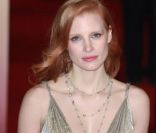 Jessica Chastain, le 12 février 2012 aux BAFTAs à Londres.