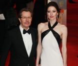 Gary Oldman et Alexandra Edenborough, le 12 février 2012 aux BAFTAs à Londres.