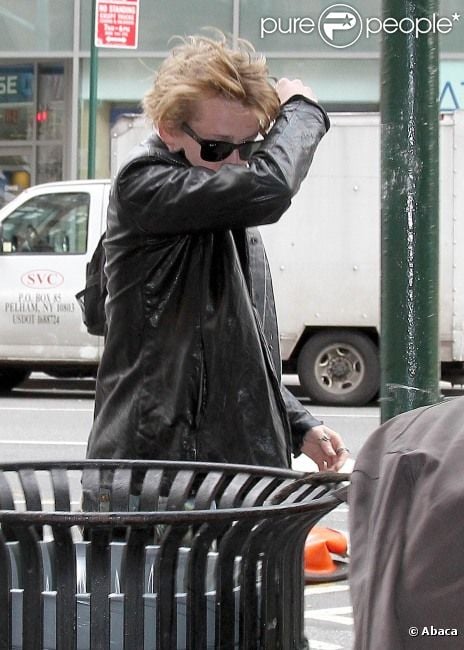 Macaulay Culkin dans les rues de Manhattan, le 27 septembre 2012