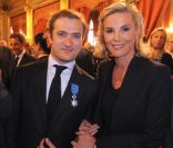 Laurence Ferrari et Renaud Capuçon en juin 2011 à Paris