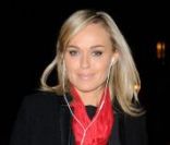 Cécile de Ménibus lors de la générale d'Adam et Eve, comédie musicale signée Pascal Obispo, au Palais des Sports le 13 février 2012 à Paris