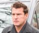 Benjamin Castaldi lors des obsèques de Jean-Pierre Spiero en l'église protestante de Saint-Maur-des-Fossés, vendredi 17 février 2012