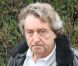 Simon Monceau lors des obsèques de Jean-Pierre Spiero en l'église protestante de Saint-Maur-des-Fossés, vendredi 17 février 2012
