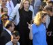 Angelina Jolie dans le camp de réfugiés syriens du sud de la Turquie à Hatay en juin 2011