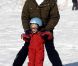 En vacances à Verbier (Suisse), le prince Philippe, la princesse Mathilde et leurs quatre enfants (Elisabeth, Gabriel, Emmanuel, Eléonore) ont pris la pose le 20 février 2012.