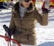 En vacances à Verbier (Suisse), le prince Philippe, la princesse Mathilde et leurs quatre enfants (Elisabeth, Gabriel, Emmanuel, Eléonore) ont pris la pose le 20 février 2012.