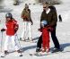  La petite princesse Eleonore a droit à un moniteur royal ! 
 En vacances à Verbier (Suisse), le prince Philippe, la princesse Mathilde et leurs quatre enfants (Elisabeth, Gabriel, Emmanuel, Eléonore) ont pris la pose le 20 février 2012. 