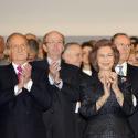 Le roi Juan Carlos et la reine Sofia, bientôt 50 ans de mariage, à l'unisson