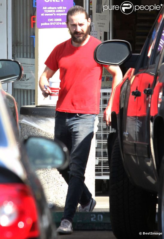 Shia LaBeouf, le 9 mars 2012 à Los Angeles.