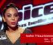 Sofia dans The Voice sur TF1 samedi 10 mars 2012