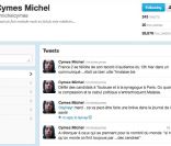 Capture d'écran du Twitter de Michel Cymes