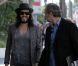 Russell Brand et sa chérie Nikolett Barabas à Los Angeles le 19 mars 2012