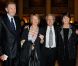 Etienne Mougeotte, Laurent et Martine Dassault le 27 mars 2012 au Théâtre des Champs Elysées pour le Gala Scopus