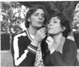 Rika Zaraï et son mari Jean-Pierre Magnier