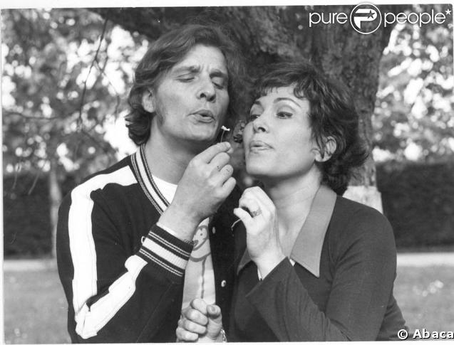 Rika Zaraï et son mari Jean-Pierre Magnier