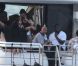  EXCLU. Beyoncé et Jay-Z et leur fille Blue Ivy en vacances à Saint Barthelemy le 8 avril 2012 