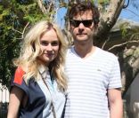 Diane Kruger, festivalière lookée avec Joshua Jackson et Fergie