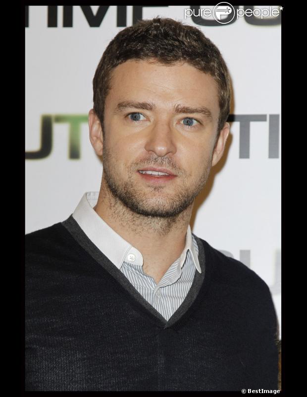 Justin Timberlake le 4 novembre 2011 à Paris