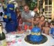 Christian Audigier lors de l'anniversaire de son fils Rocco dans son ranch de Topanga Canyon, à Malibu le 29 avril 2012