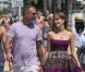 Christian Audigier et sa chérie Nathalie Sorensen à Miami le 25 mars 2012