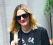  Drew Barrymore, une future mariée enceinte et très lookée, dans les rues de New York le 11 mai 2012 