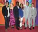 Charlie Barnett, Lauren German, Eamonn Walker, Merle Dandridge, Jesse Spencer, et David Eigenberg lors des NBC Upfronts à New York le 14 mai 2012