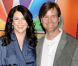 Lauren Graham et Peter Krause lors des NBC Upfronts à New York le 14 mai 2012