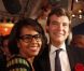 Arnaud Montebourg et Audrey Pulvar à Paris, fin 2011.