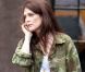 Julianne Moore sur le tournage de  What Maisie Knew,  à New York en août 2012.