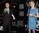 Michel Denisot et Julie Ferrier à la remise des prix Audi Talents Awards dans les catégories musique et court-métrages à la Villa Inrocks, à Cannes le 17 mai 2012