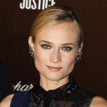 Diane Kruger très en beauté, assistait à la soirée "Carnaval d'Haïti". Cannes, le 18 mai 2012.