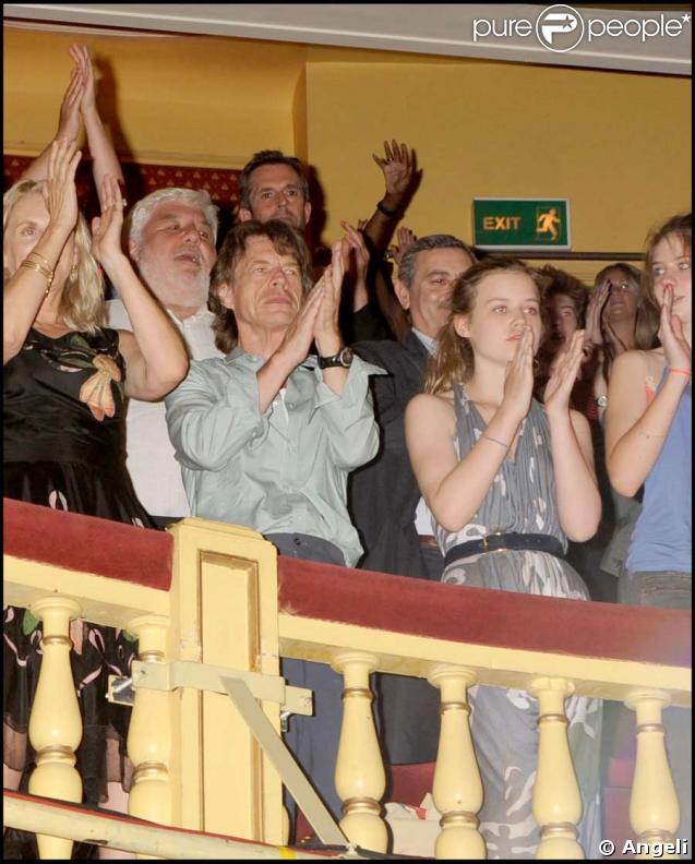 Mick Jagger et sa fille de 16 ans, Georgia May