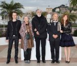 Alexandre Tharaud, Emmanuelle Riva, Michael Haneke, Jean-Louis Trintignant et Isabelle Huppert lors du photocall de <em>Amour</em>, durant le Festival de Cannes le 20 mai 2012