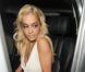Rita Ora sort du club O2 à Londres le 19 mai 2012