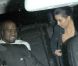 Kanye West et Kim Kardashian sortent du club O2 à Londres le 19 mai 2012