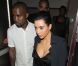 Kanye West et Kim Kardashian sortent du club O2 à Londres le 19 mai 2012