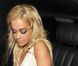 Rita Ora sort du club O2 à Londres le 19 mai 2012