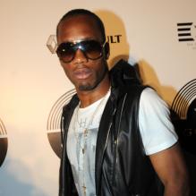 Didier Drogba au Gotha Club, lors de l'after-party Cruel Summer. Cannes, le 23 mai 2012.