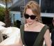 Kylie Minogue sur la plage du Carlton à Cannes, le 23 mai 2012.