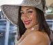 Nicole Scherzinger dans le paddock du Grand Prix de Monaco le 27 mai 2012
