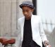 Willow Smith, 11 ans, se promène dans Paris avec sa mère Jada Pinkett Smith, le 12 mai 2012.