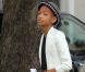 Willow Smith, 11 ans, se promène dans Paris, le 12 mai 2012.