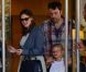 Jennifer Garner, très élégante, se balade avec son mari Ben Affleck et leur fille Violet, le 29 mai 2012