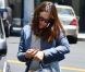 Jennifer Garner, très élégante, se balade avec son mari Ben Affleck et leur fille Violet, le 29 mai 2012