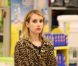 Emma Roberts se rend dans une pharmacie à Los Angeles, le 18 mai 2012.