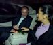 Salma Hayek arrive à l'avant-première de  Prometheus  à Londres, le 31 mai 2012, avec son mari François-Henri Pinault.