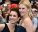 Charlize Theron et Noomi Rapace à l'avant-première de  Prometheus  à Londres, le 31 mai 2012.