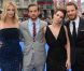 Charlize Theron, Logan Marshall-Green, Noomi Rapace et Michael Fassbender à l'avant-première de  Prometheus  à Londres, le 31 mai 2012.