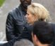 Arrivée de Gwyneth Paltrow à Bercy pour le concert de Jay-Z et Kanye West, le 1er juin 2012.